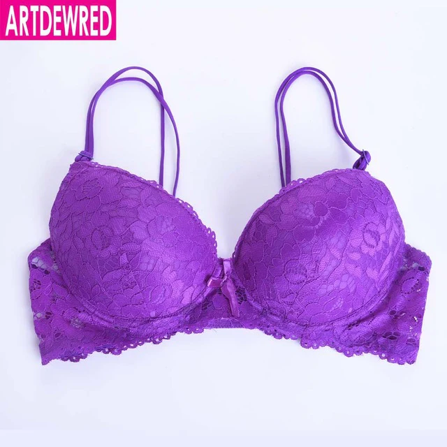ARTDEWRED Brand Women Lace Push Up Bra Top Cups Clothing Lingerie Sexy Plus Size Bra Crossover design sujetador 36 38 40 42 44 - Image 7
