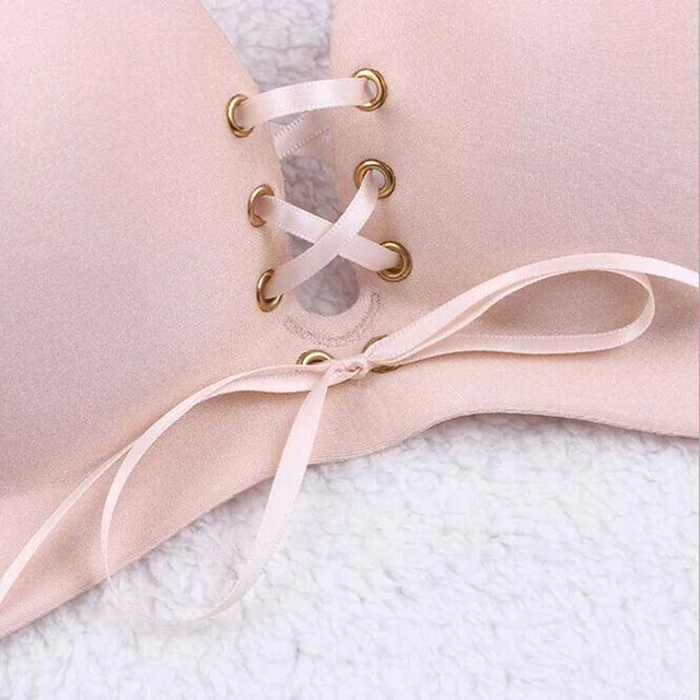DeRuiLaDy Sexy Women Seamless LB Bra Gather Adjustable Super Push Up Bra Women Underwear Seamless Underwear Lingerie Plus Size - Image 6